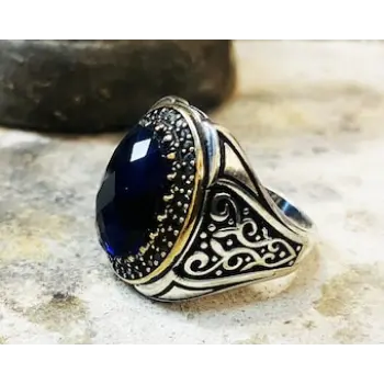Perfect Silver Gemstone Ring
